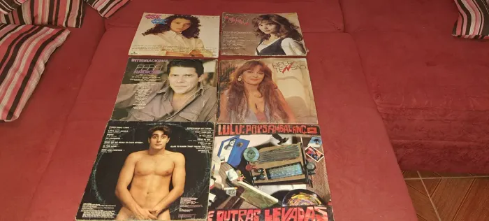 6 LPS Originais de época. Perfeitos. 20,00 cada.