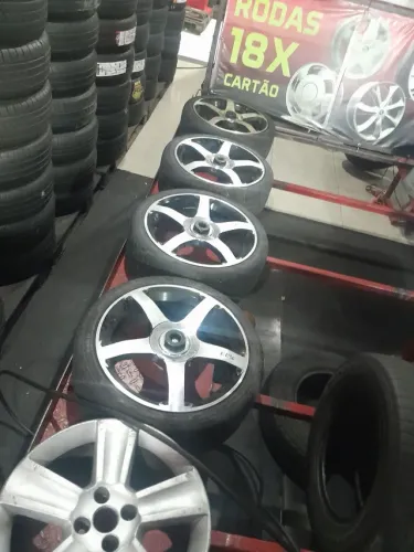 Rodas pneus jogo de rodas compra venda e troca * 