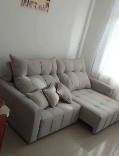 Sofá de retrátil -  2 Lugares - Novo