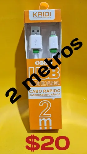 Cabo para carregador..2 metros