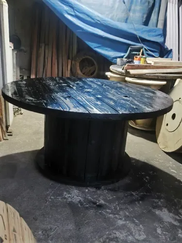 BOBINA MESA GIGANTE DE CARRETEL 1,50 POR 0,85 DE ALTURA 