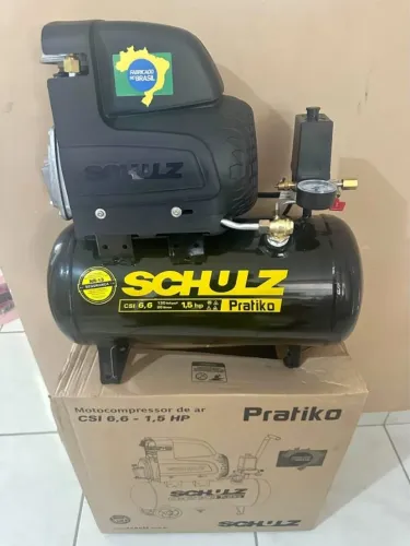 Compressor De Ar 20 litros 120 libras - Schulz (Novo)