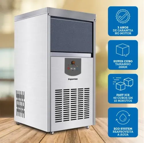 Máquina de Gelo Cubo TH50 - Até 38 Kg/dia * Cesar.