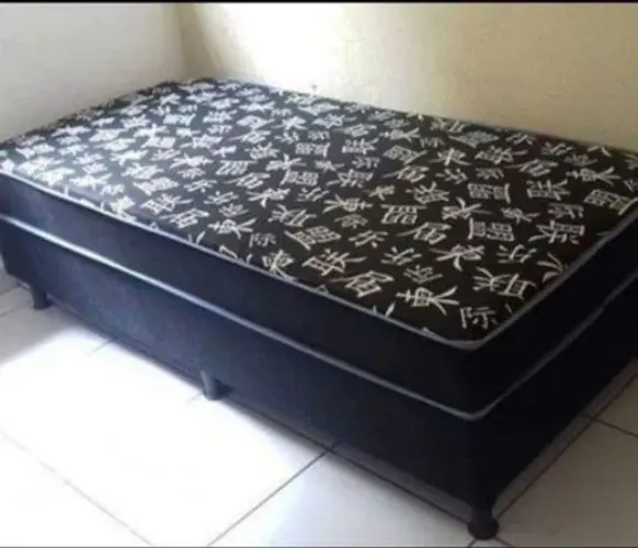 Cama Box com Colchão