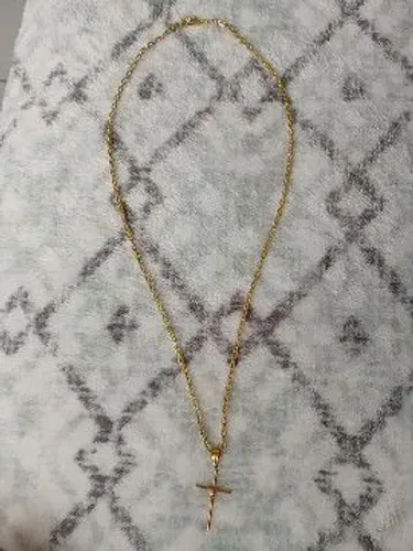 Cordão banhado a ouro 18k