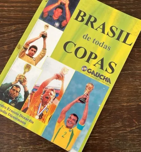 livro brasil de todas as copas em busca do hexa (copa do mundo)