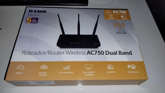 Roteador Wireless D-Link AC750 Dual Band