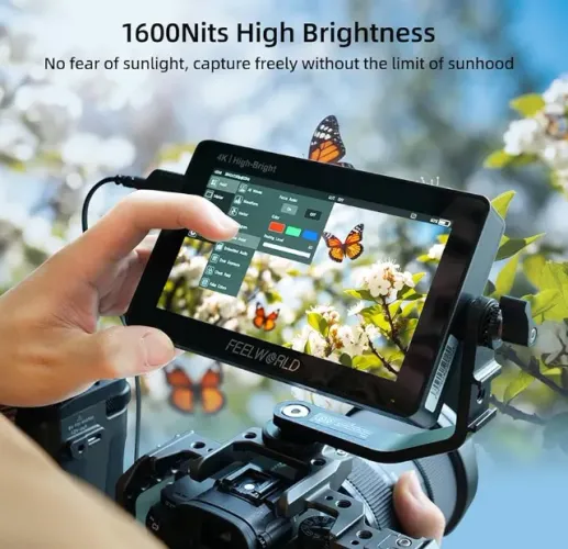 Monitor Feelworld F5 Prox 1600nits 5.5'' Novo