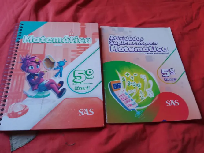 Livro de matemática do 5 ano