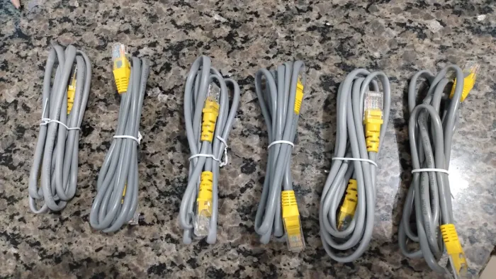 Cabo rj 45 para internet ( 6 unidades )