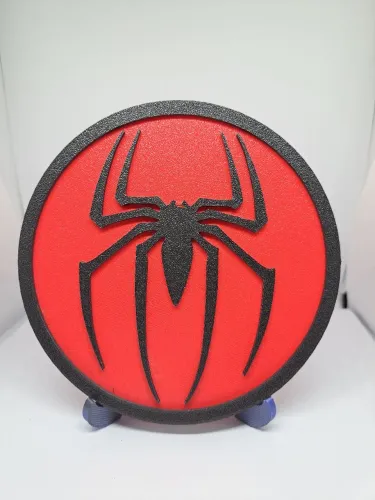 Homem Aranha Placa Decorativa 3D Print