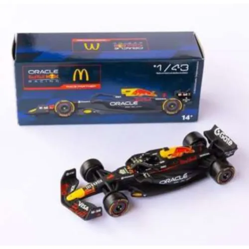 Carro de F1 equipe Red Bull do McDonald's - colecionável