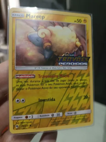 Mareep Pré release Pokémon TCG