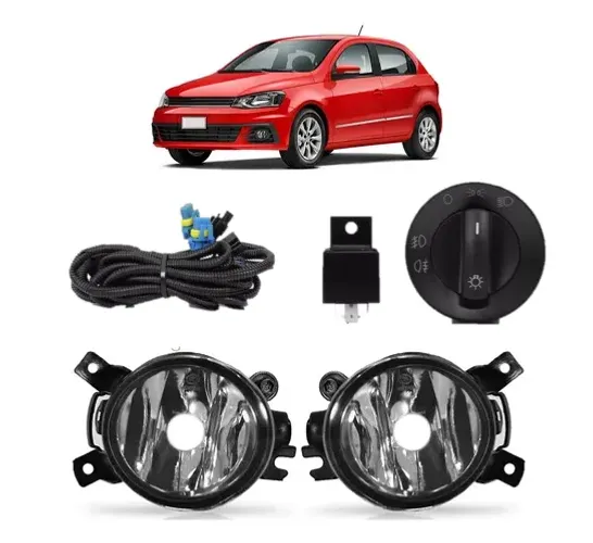 Farol de Milha Neblina Completo para o Gol, Voyage Geração 7