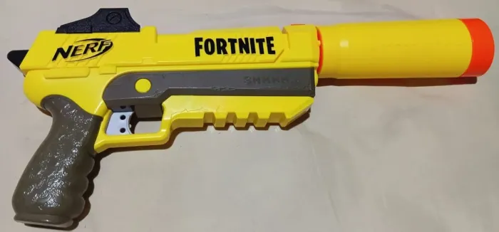 Nerf fortnite pistola com silenciador removível Sp-l