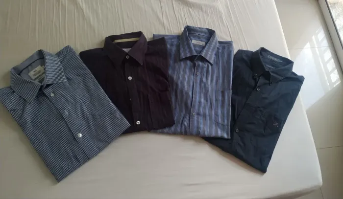 Camisas sociais masculinas