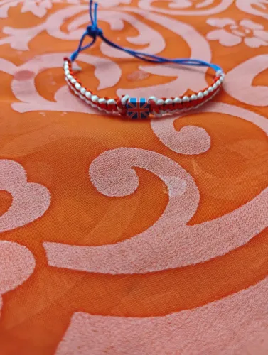 Pulseira trançada inglaterra