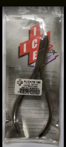 Alicate ortodôntico 168 ICE para dentista USADO 