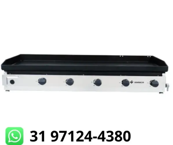 Chapa de Lanches 1,20M Venâncio a Gás