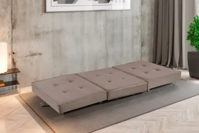 Puff Cama 190 3x62 Veludo - Receba Hoje 