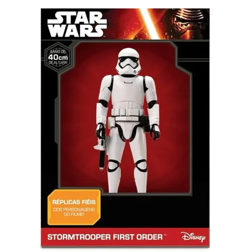 Star Wars Stormtrooper First Order Boneco 40cm Mimo Novo e Lacrado de Fábrica 