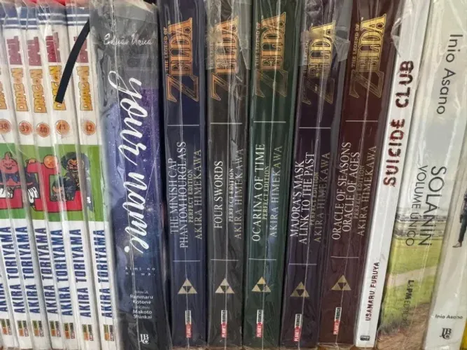 Coleção Zelda Panini Edição de Luxo