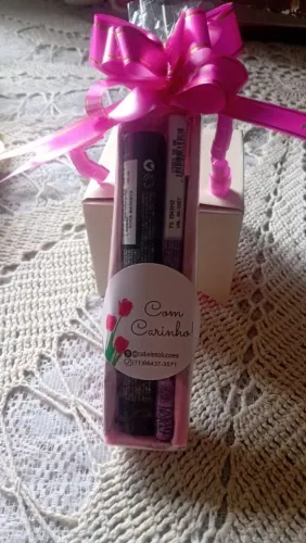 Kit presenteavel Baton com Lápis retrátil.