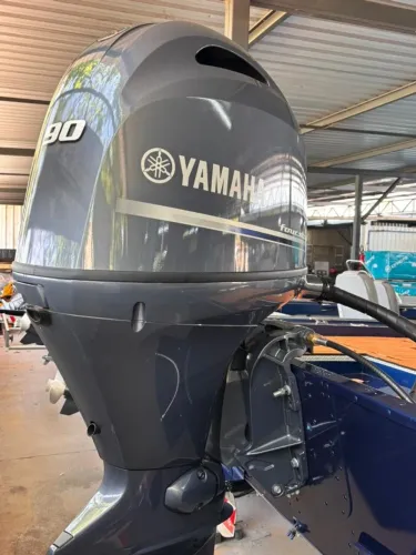 Motor 90hp Yamaha - entrada +48 x no boleto