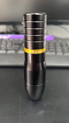 Máquina Rotativa - Sweet Pen V2 Preto / Dourado