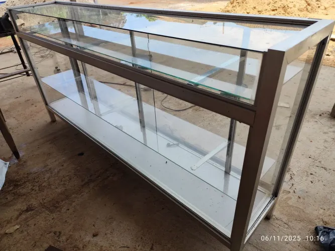 Balcão Expositor Vidro 