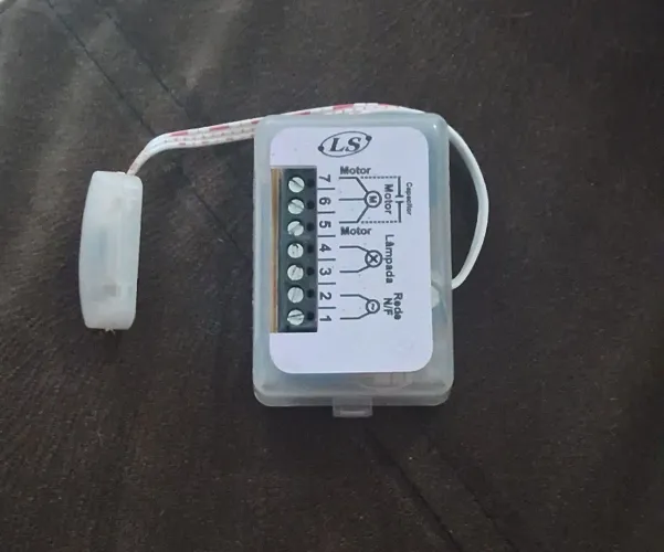 Controlador de Motor e Lâmpada para Ventilador de Teto