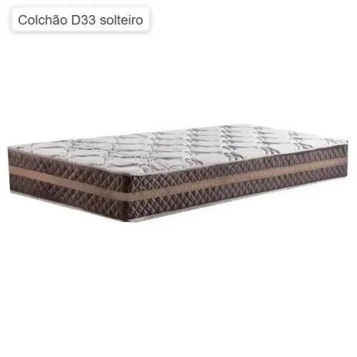 Colchão solteiro linda novo espuma d33 em estoque .