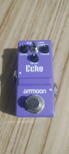 Pedal de efeito Delay Echo Ammoon