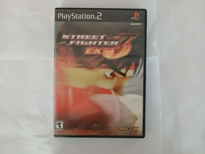 Street fighter ex3 ps2 original completo americano