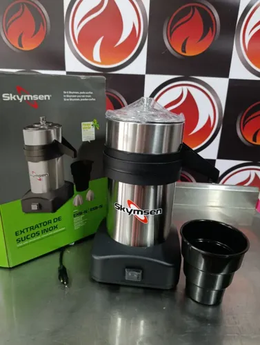 Espremedor de frutas/ Extrator de sucos de inox <br>Marca SKYSMSEN