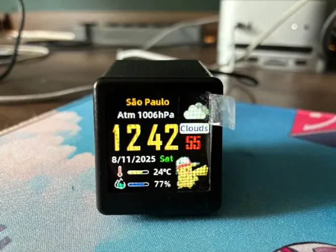 GeekMagic Mini PC Display Retro