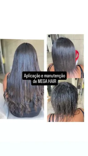 Mega Hair - Aplicação e Manutenção