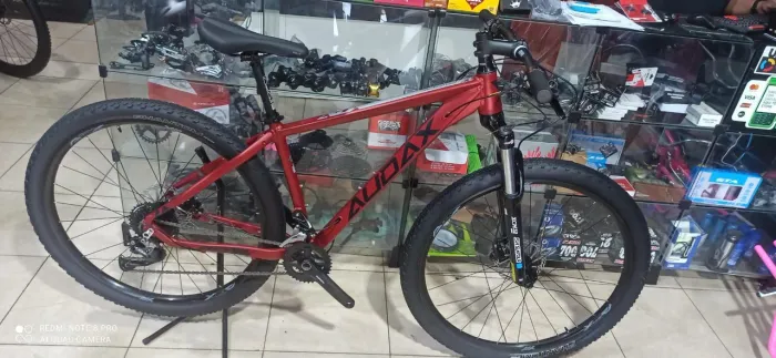 Promoção Bike aro 29 ADX 100 2025 Boost kit Shimano alívio 2x9  Tam 17 / M disponível