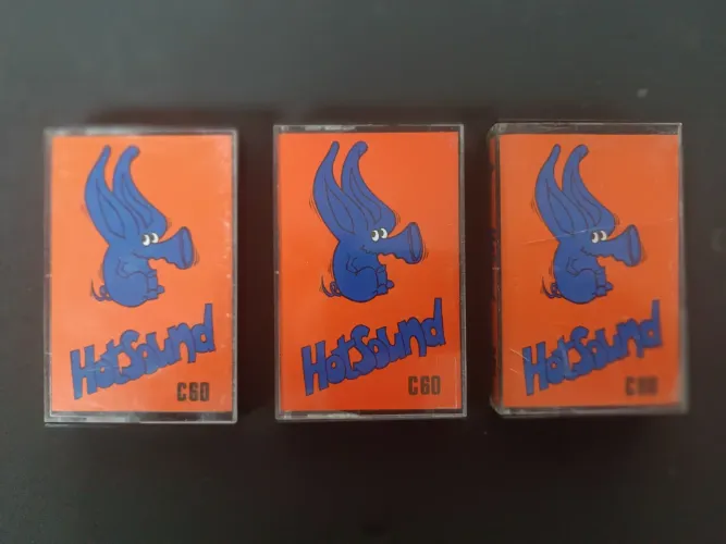 Fitas k7 HotSound C60 - Coleção Vintage
