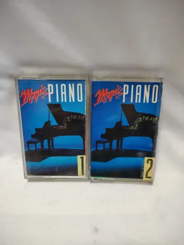 Fita Cassete Magic Piano Volume 1 e 2