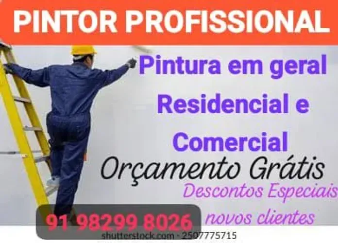 Pintor profissional disponível