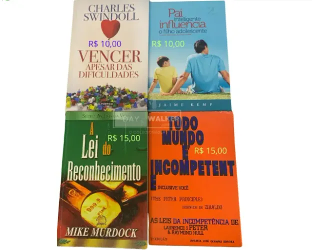 Livros Variados Auto Ajuda