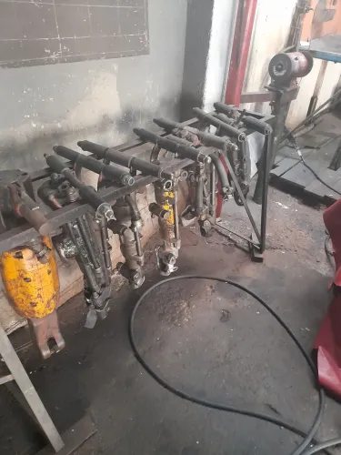 Conjunto de marteletes pneumáticos