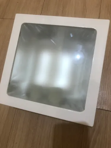 Luminária Embutir Quadrada P/2 Lâmpada