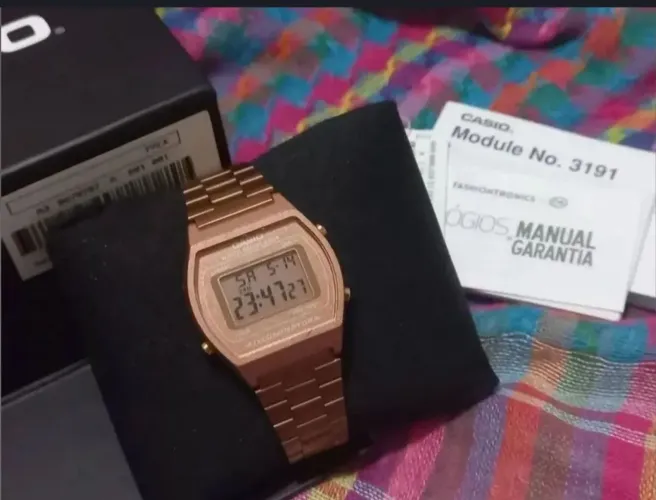 Relógio retrô Casio