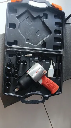 Kit Chave de Impacto Pneumática Nacar 1/2" - NOVA - R$ 680