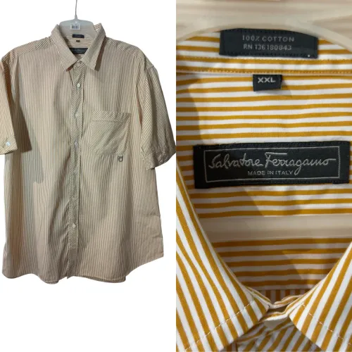 Camisa Salvatore Ferragamo novíssima tamanho XXL
