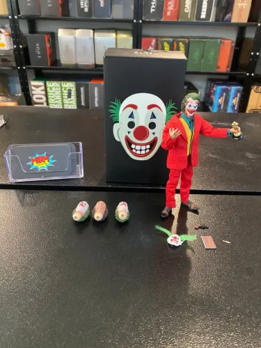 Boneco Filix Toys 1/12 Joker Coringa Joaquim Phoenix do universo Batman DC