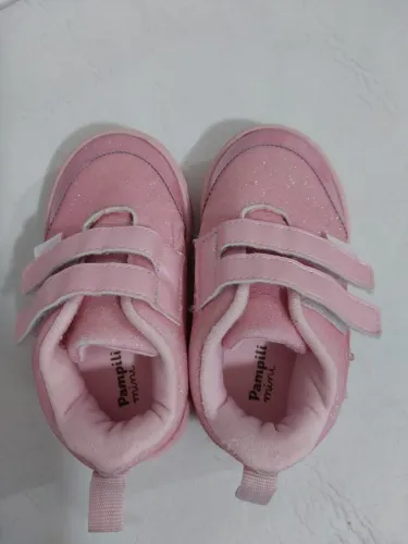 Tênis Pampili Mini com Glitter - Tamanho 20