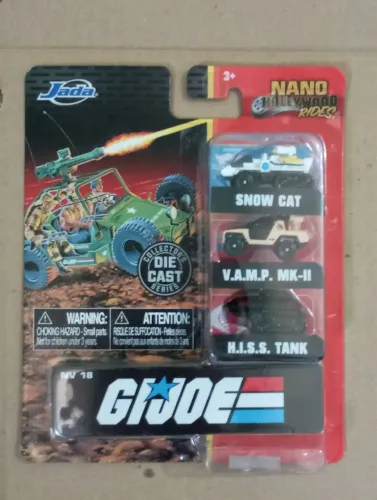 Gi Joe - mini veículos - Jada